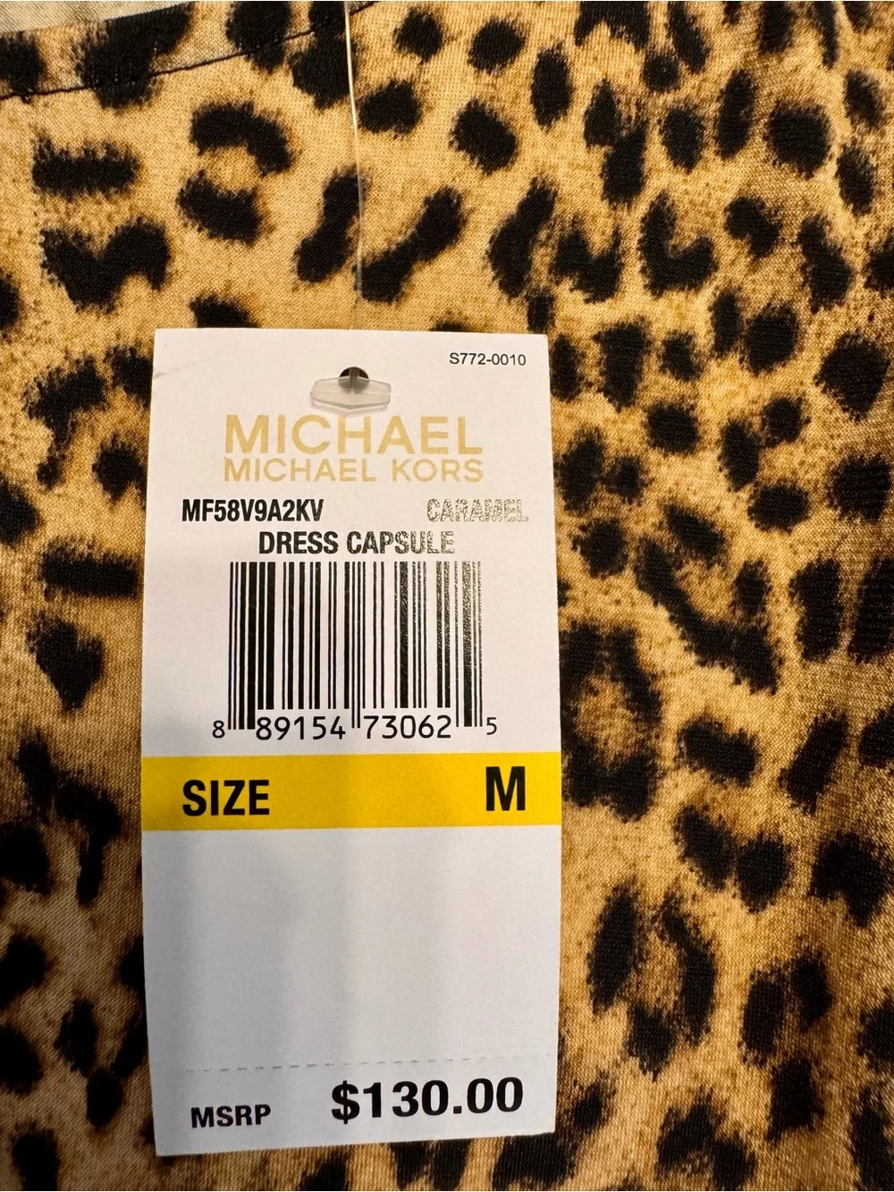 Michael Kors Leopard Print Dress - Brown, Black